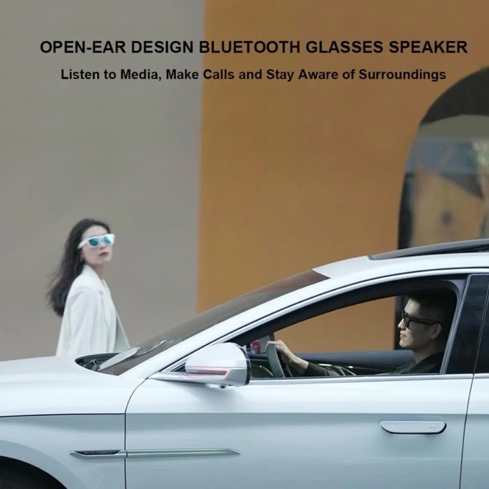 OhO Unisex Smart Blue light Glasses Bluetooth UV Protection & voice control
